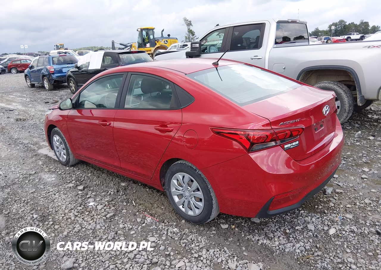 2022 Hyundai Accent Se VIN:3KPC24A68NE166704 - 3