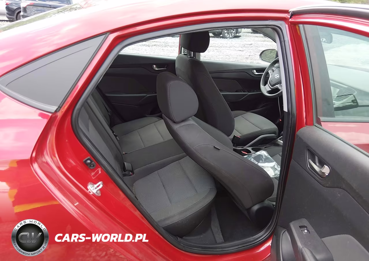 2022 Hyundai Accent Se VIN:3KPC24A68NE166704 - 8