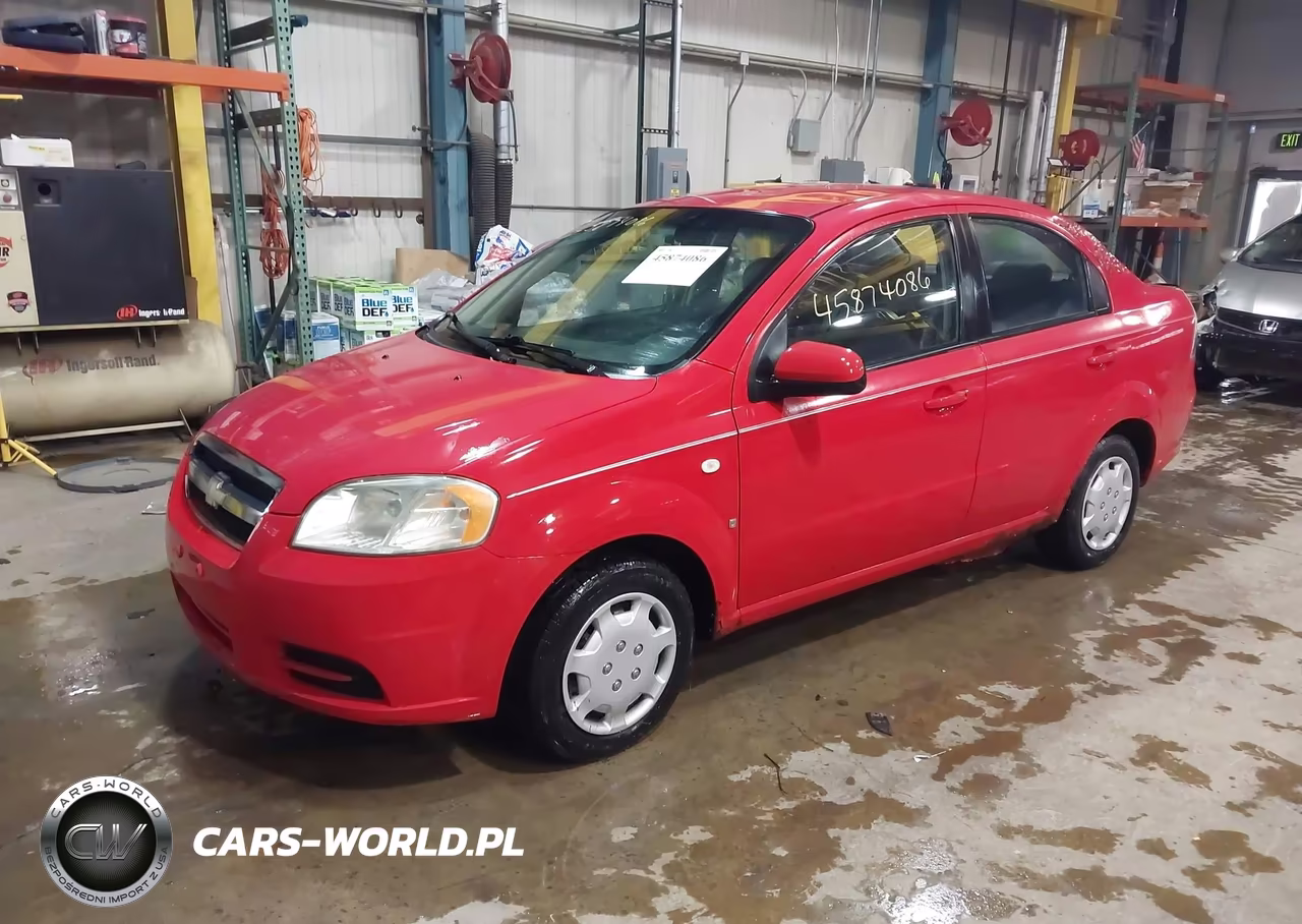 2008 Chevrolet Aveo Ls VIN:KL1TD56628B011728 - 2