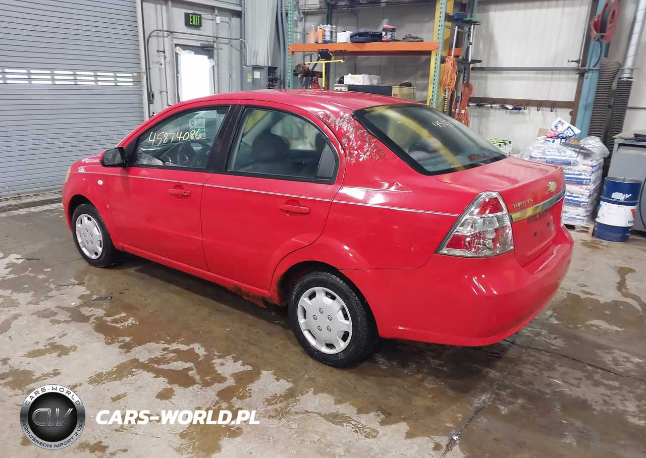 2008 Chevrolet Aveo Ls VIN:KL1TD56628B011728 - 3