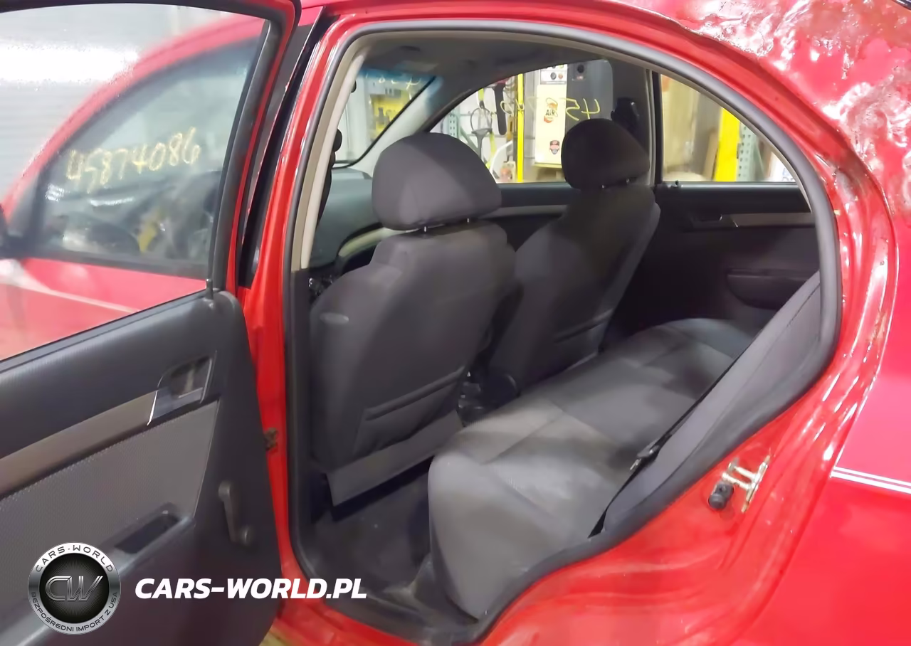 2008 Chevrolet Aveo Ls VIN:KL1TD56628B011728 - 8