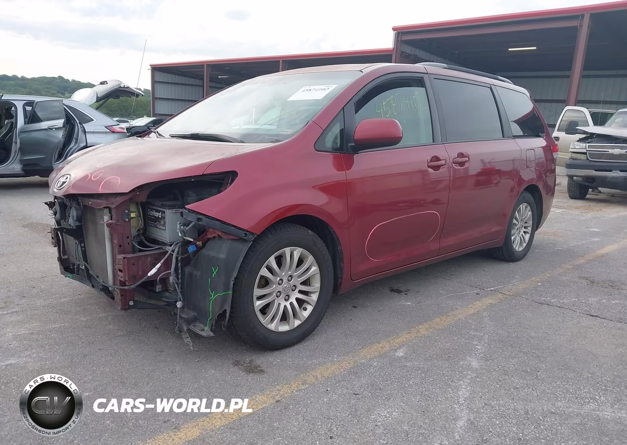 2012 Toyota Sienna Xle V6 8 Passenger VIN:5TDYK3DC2CS251235 - 2