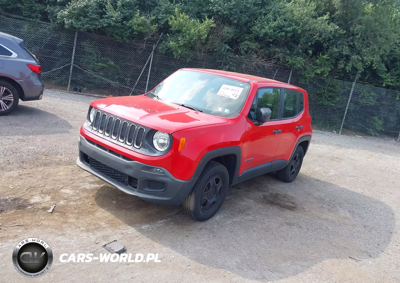 2016 Jeep Renegade Sport VIN:ZACCJBAW8GPE38259 - 2