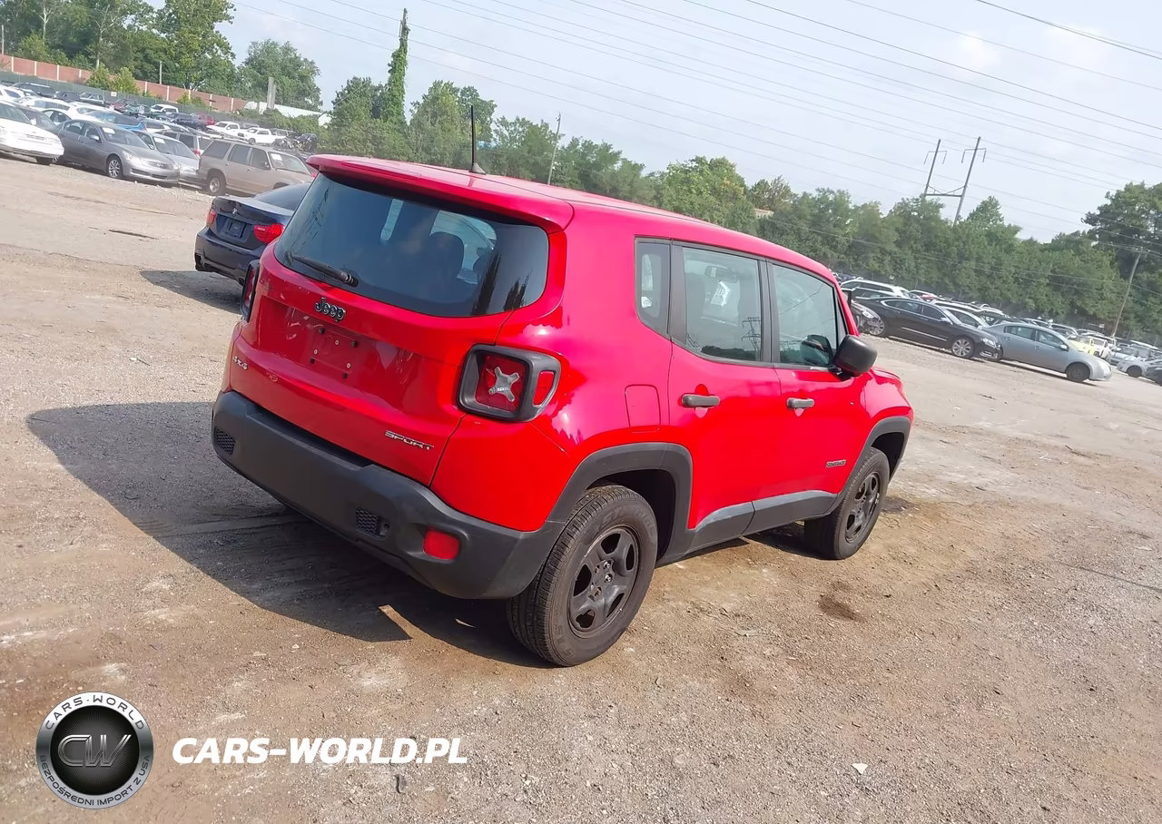 2016 Jeep Renegade Sport VIN:ZACCJBAW8GPE38259 - 4