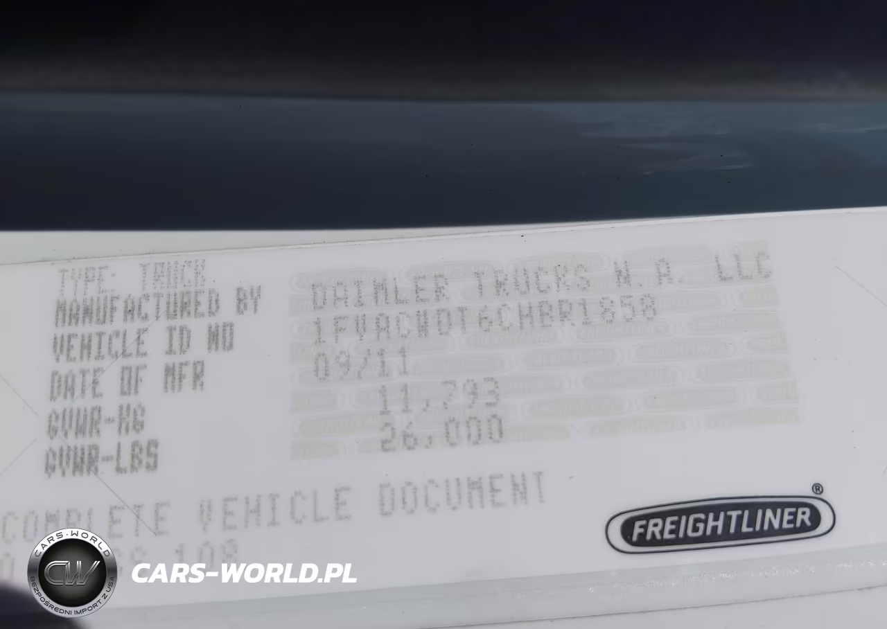 2012 Freightliner M2 106 Medium Duty VIN:1FVACWDT6CHBR1858 - 8