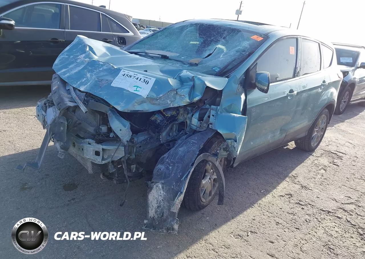 2013 Ford Escape Sel VIN:1FMCU0H98DUB37380 - 2