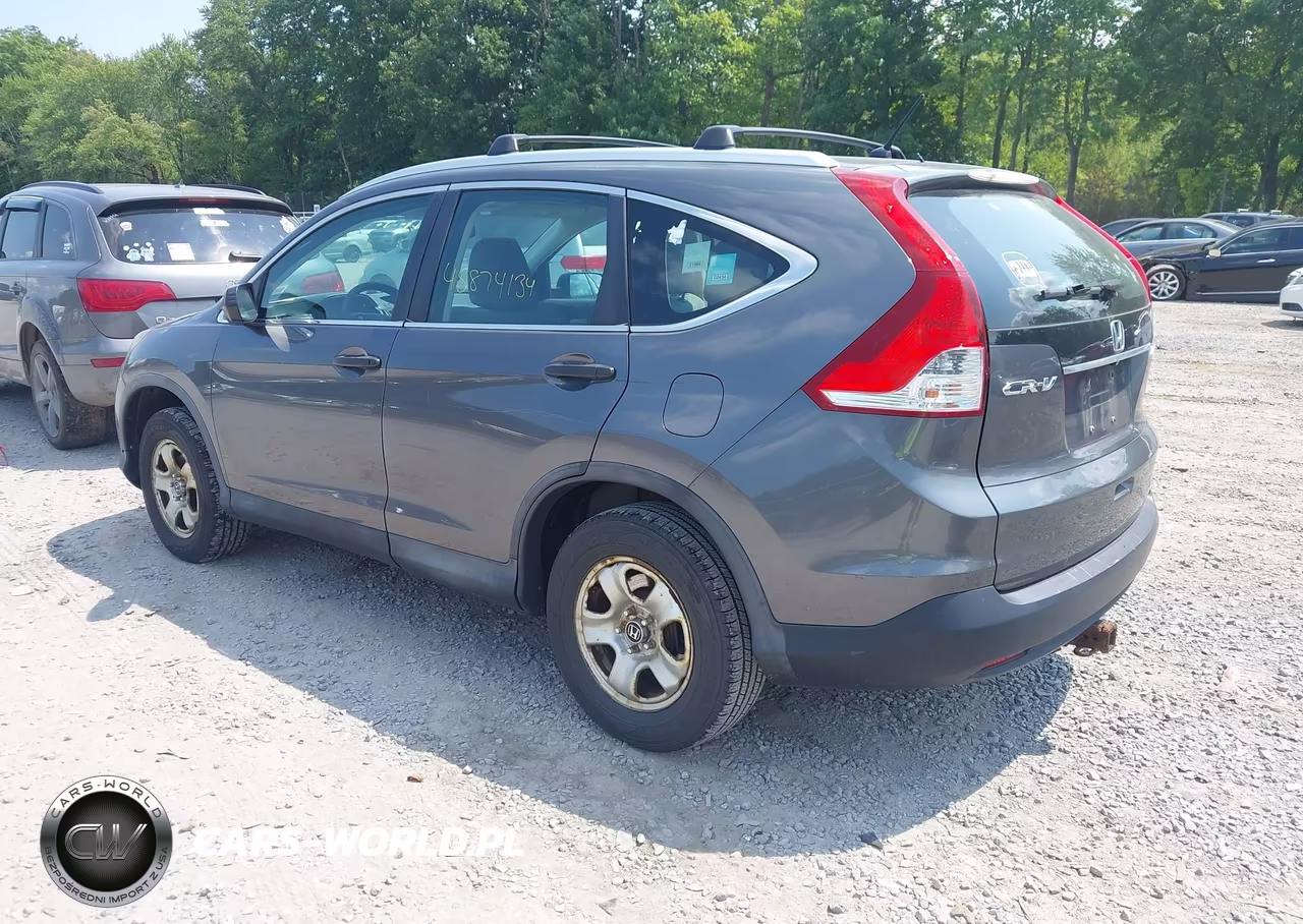 2013 Honda Cr-V Lx VIN:2HKRM4H3XDH663554 - 3