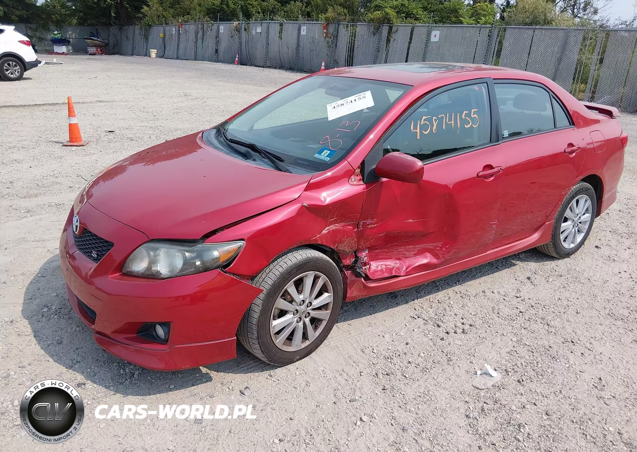 2009 Toyota Corolla S VIN:2T1BU40E59C132190 - 2