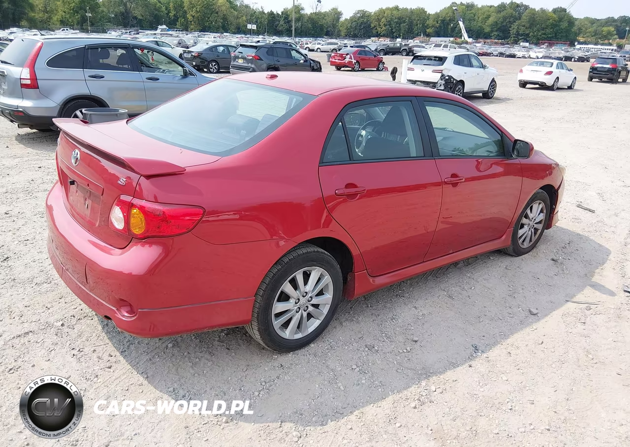 2009 Toyota Corolla S VIN:2T1BU40E59C132190 - 4