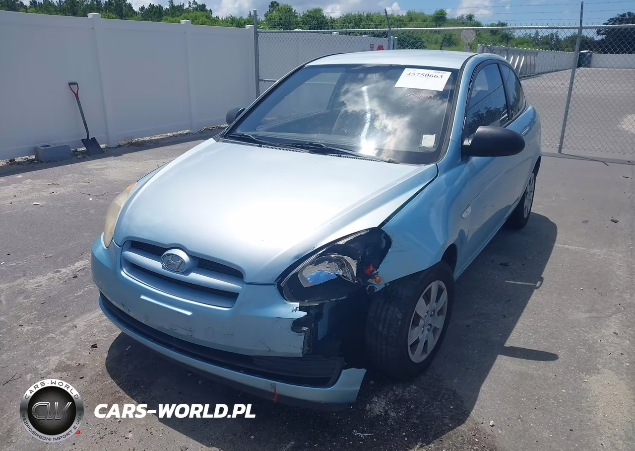 2008 Hyundai Accent Gs VIN:KMHCM36C38U073884 - 2