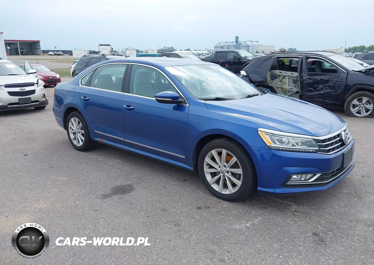 2017 Volkswagen Passat 1.8T Se VIN:1VWGT7A32HC022144 - 1