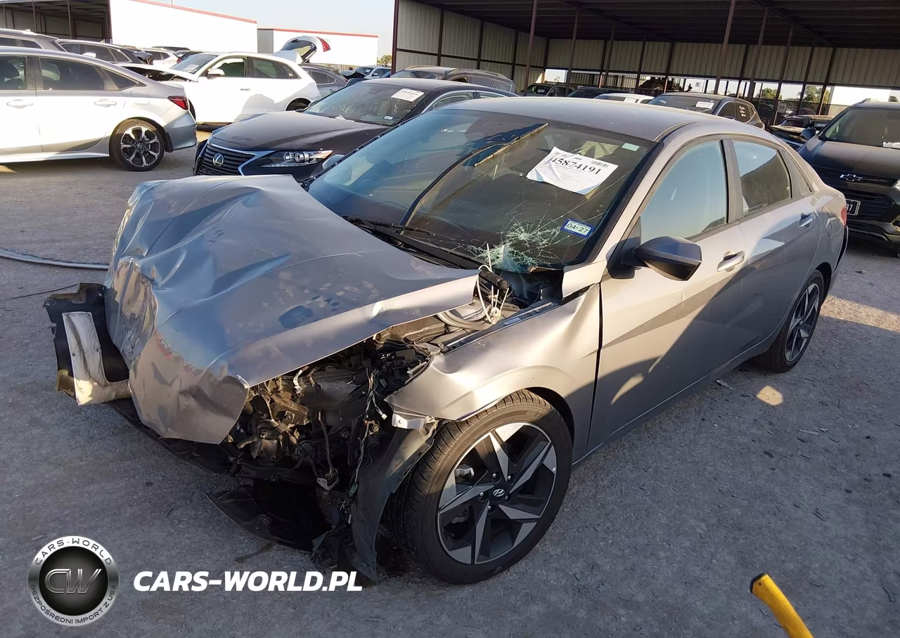 2023 Hyundai Elantra Sel VIN:KMHLS4AG3PU556845 - 2