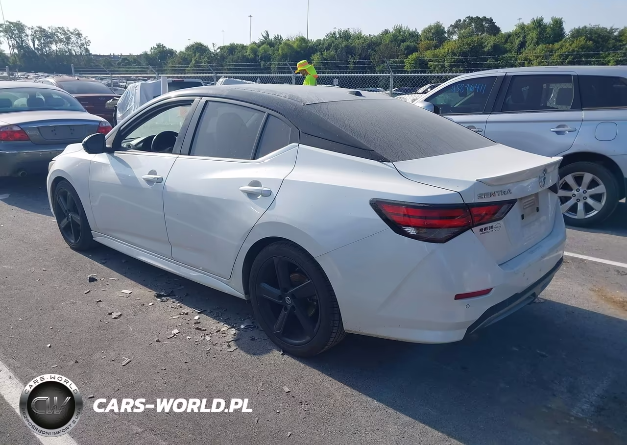 2022 Nissan Sentra Sr Xtronic Cvt VIN:3N1AB8DV3NY242090 - 3