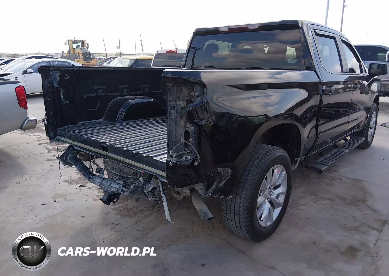 2022 Chevrolet Silverado 1500 2Wd Short Bed Custom VIN:1GCPABEK3NZ607918 - 4