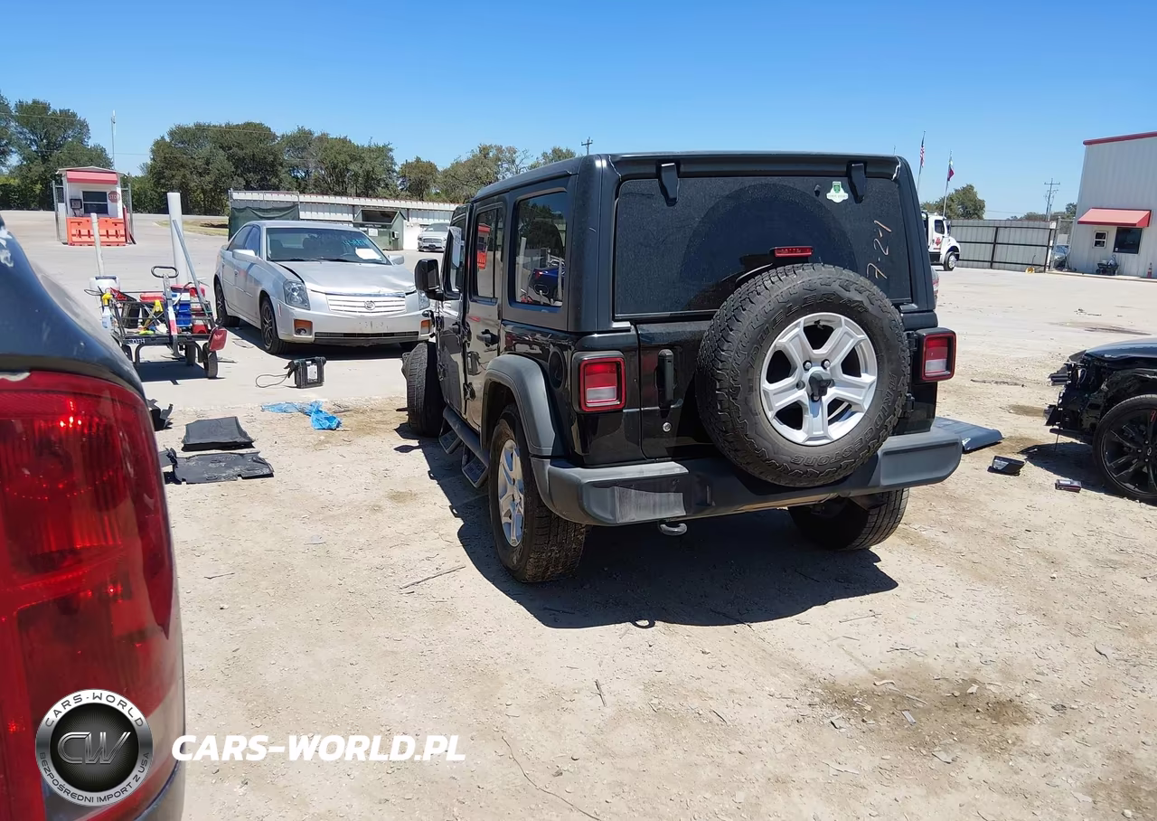 2020 Jeep Wrangler Unlimited Sport S 4X4 VIN:1C4HJXDN5LW223800 - 3