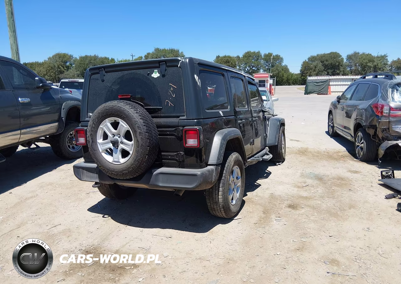 2020 Jeep Wrangler Unlimited Sport S 4X4 VIN:1C4HJXDN5LW223800 - 4