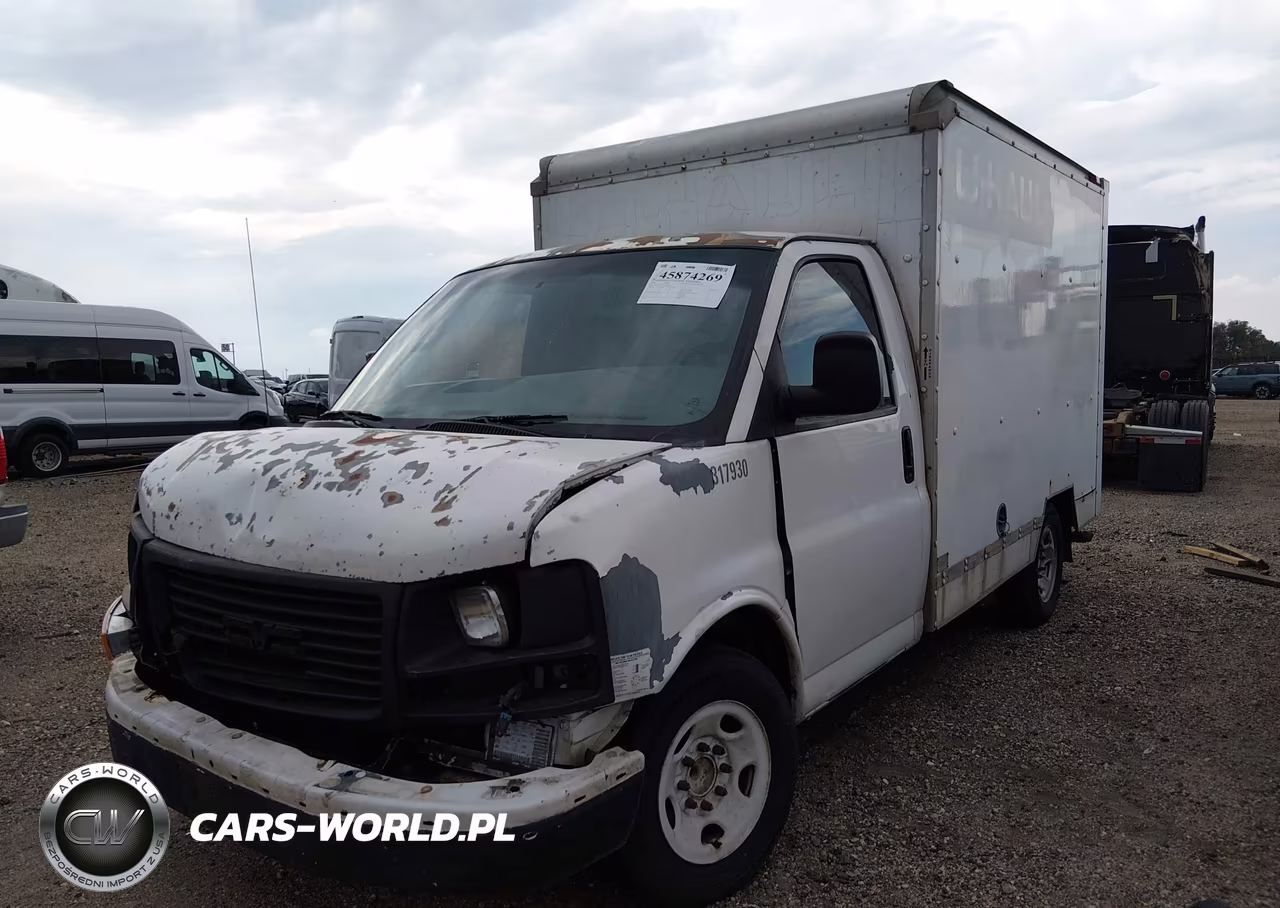 2007 GMC Savana Cutaway Work Van VIN:1GDGG31V771904031 - 2