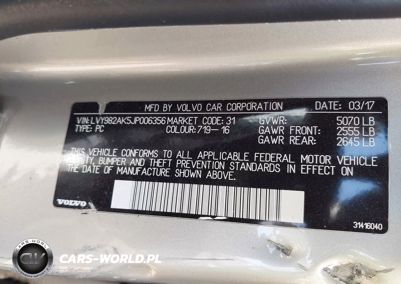 2018 Volvo S90 T5 Momentum VIN:LVY982AK5JP006356 - 9