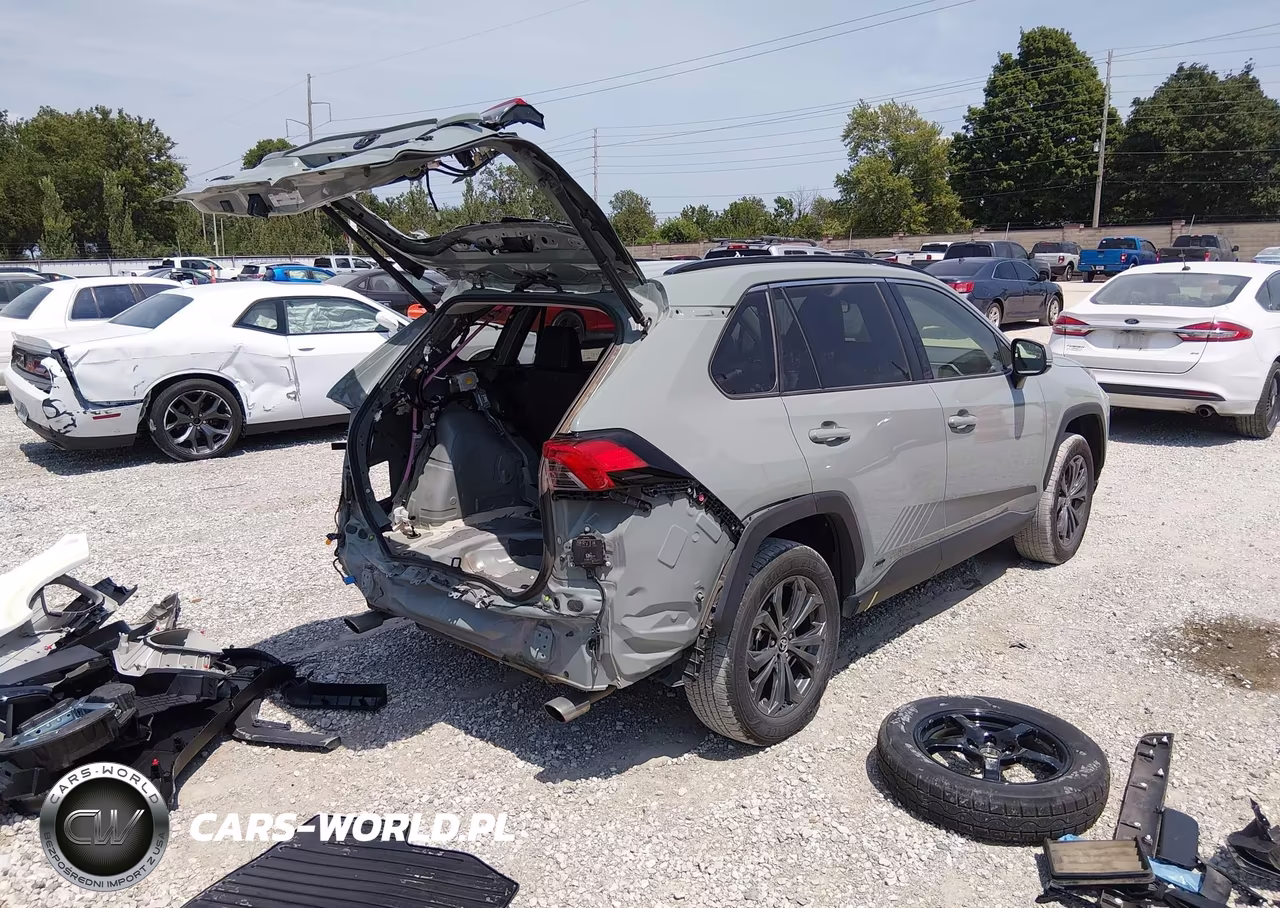 2023 Toyota Rav4 Hybrid Xle Premium VIN:JTMB6RFV7PD095304 - 4