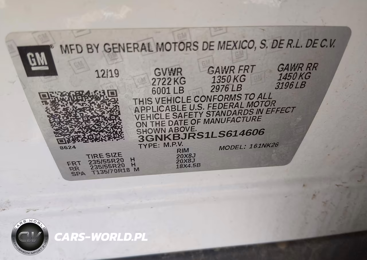 2020 Chevrolet Blazer Awd 3Lt VIN:3GNKBJRS1LS614606 - 9