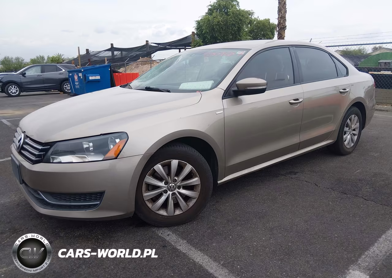 2015 Volkswagen Passat 1.8T Wolfsburg Edition VIN:1VWAT7A38FC048346 - 2