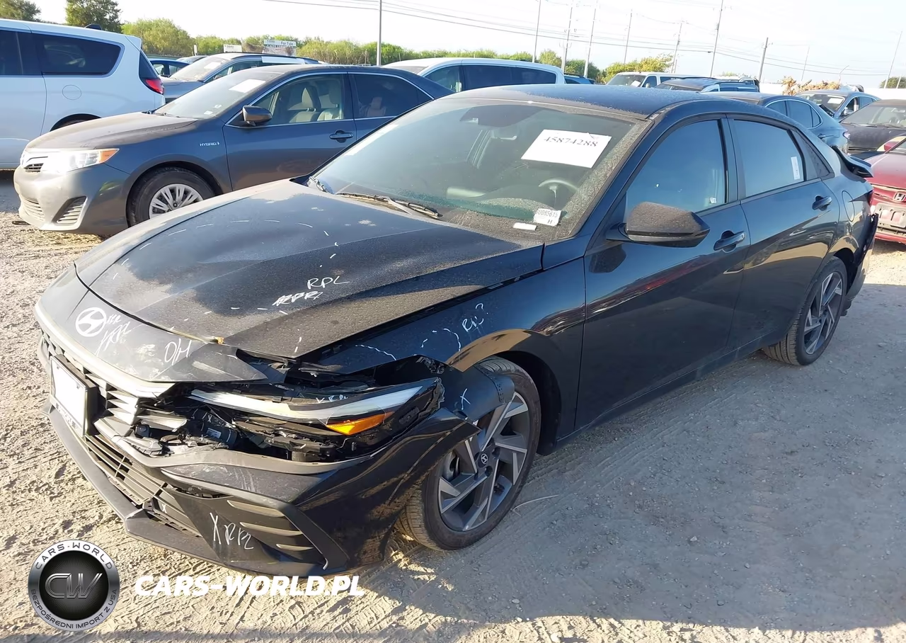 2025 Hyundai Elantra Sel Sport VIN:KMHLM4DGXSU085615 - 2