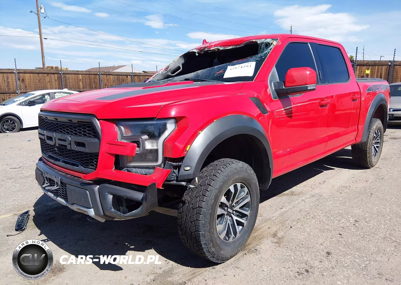 2019 Ford F-150 Raptor VIN:1FTFW1RG7KFD00858 - 2