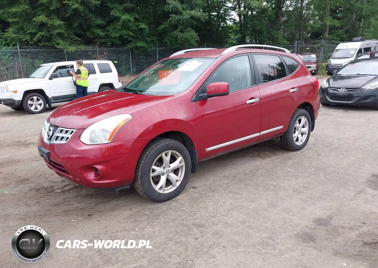 2011 Nissan Rogue Sv VIN:JN8AS5MV5BW306214 - 2