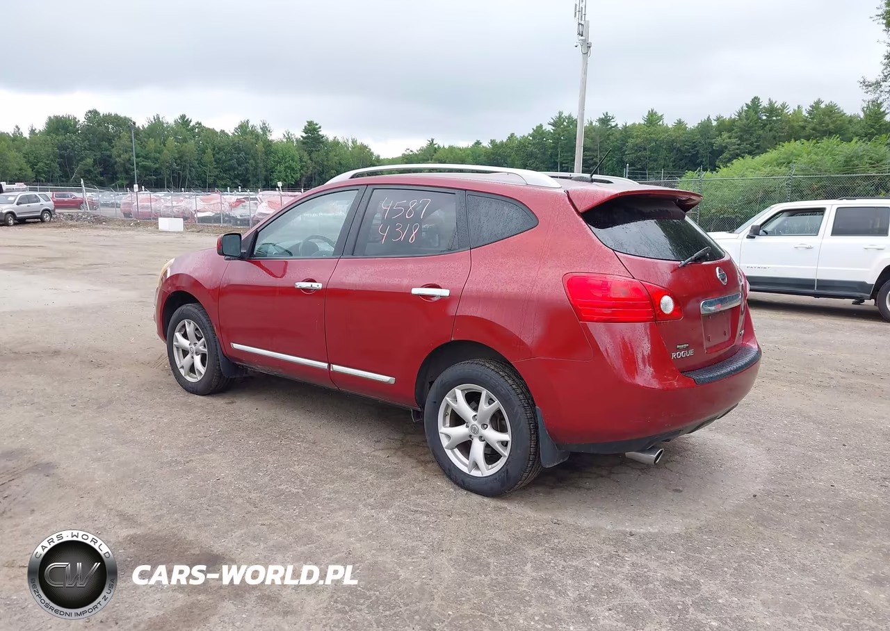 2011 Nissan Rogue Sv VIN:JN8AS5MV5BW306214 - 3