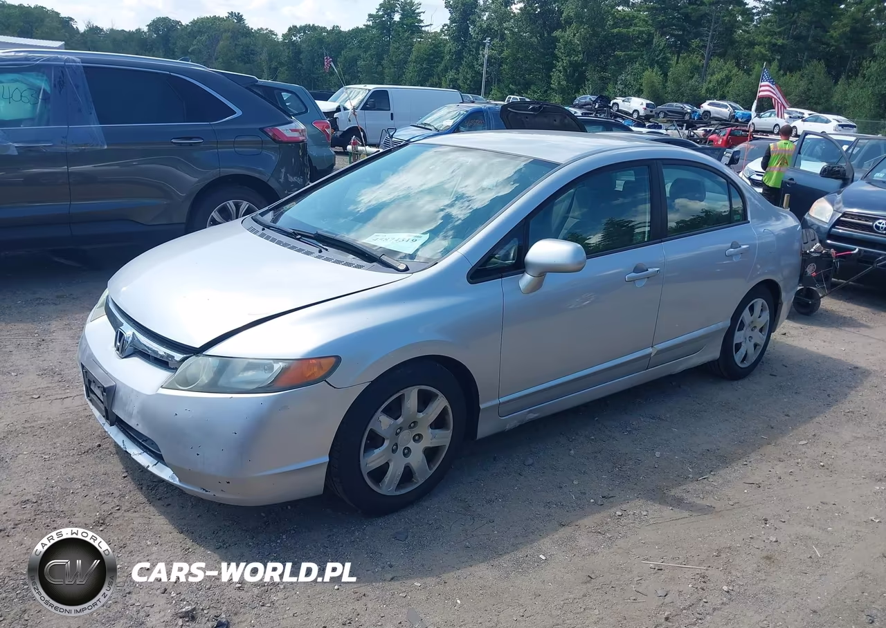 2007 Honda Civic Lx VIN:1HGFA16507L061861 - 2