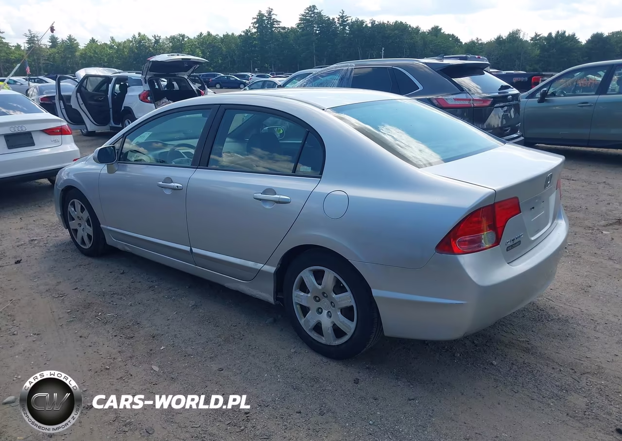 2007 Honda Civic Lx VIN:1HGFA16507L061861 - 3