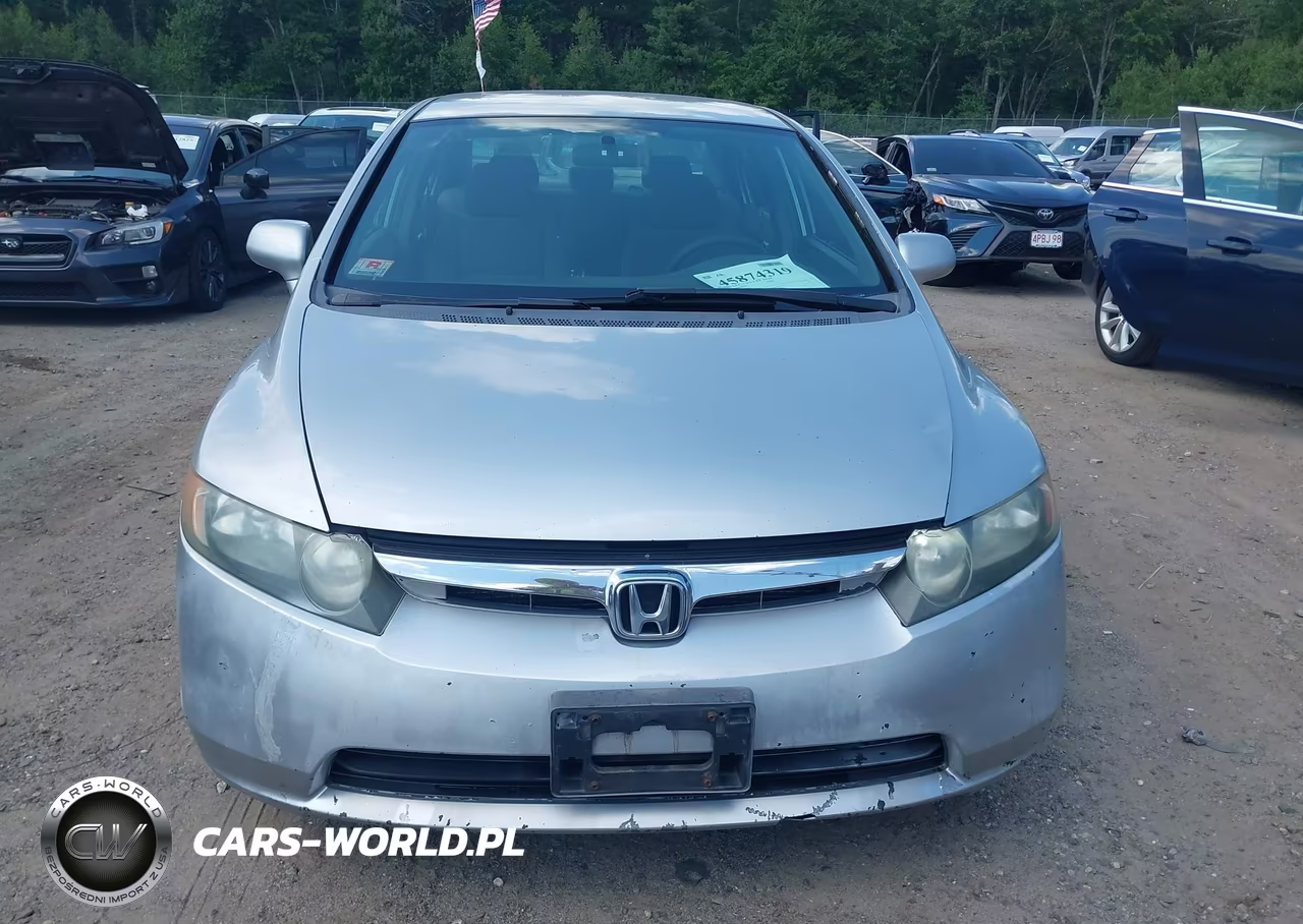 2007 Honda Civic Lx VIN:1HGFA16507L061861 - 6
