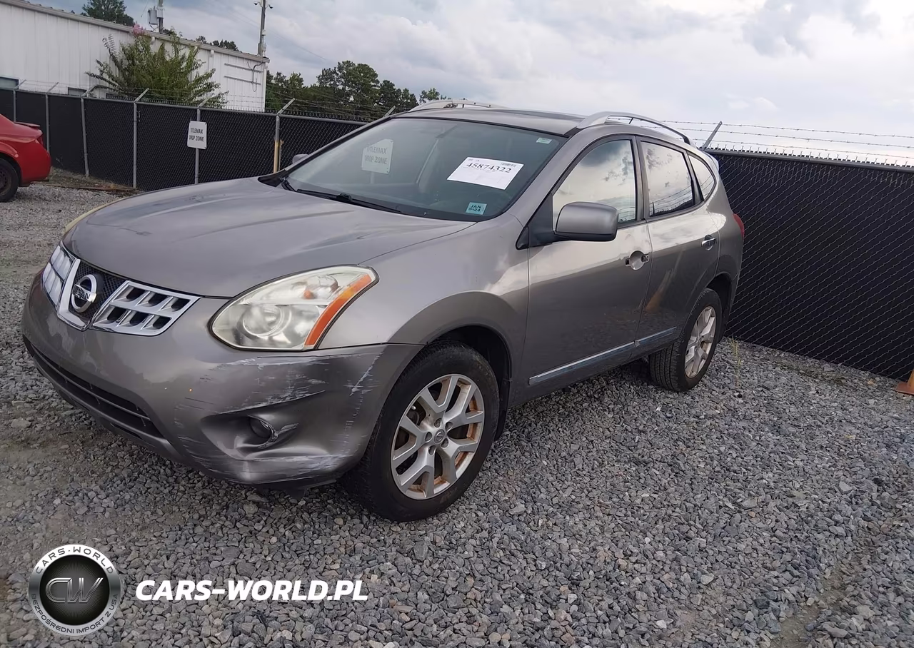2011 Nissan Rogue Sv VIN:JN8AS5MT9BW576741 - 2