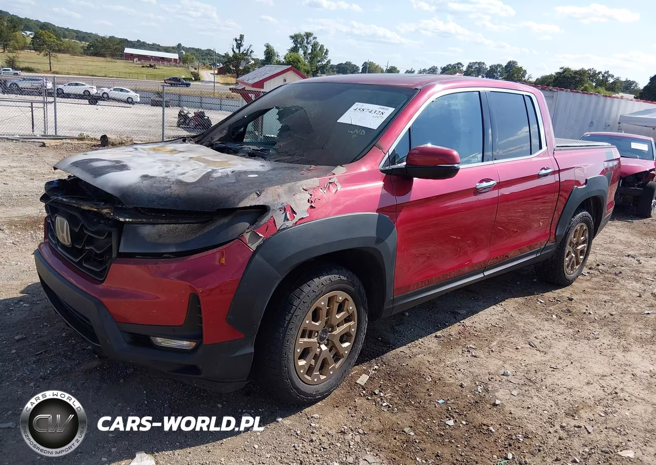 2021 Honda Ridgeline Rtl-E VIN:5FPYK3F71MB019450 - 2
