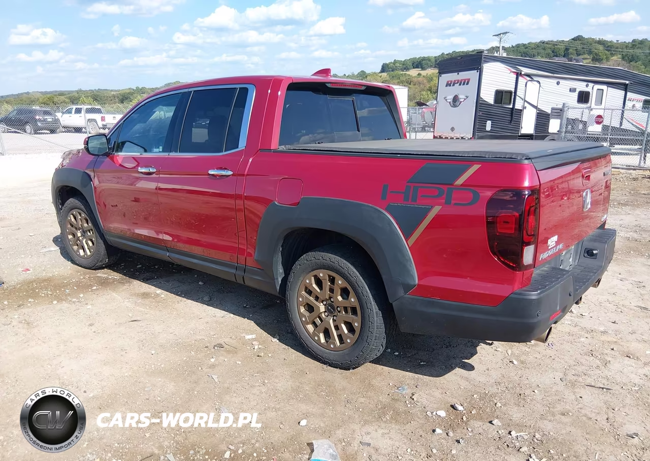 2021 Honda Ridgeline Rtl-E VIN:5FPYK3F71MB019450 - 3
