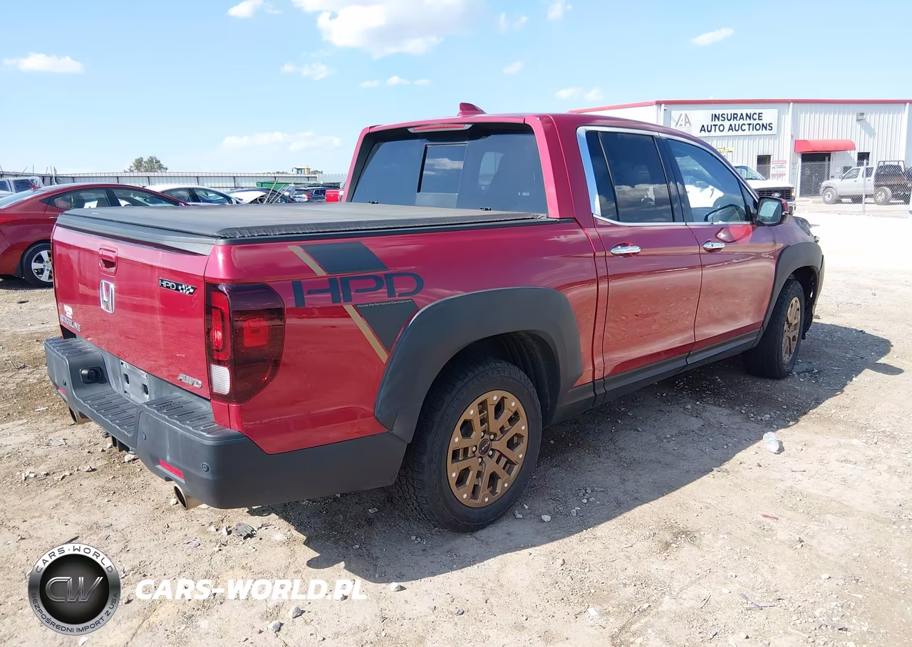 2021 Honda Ridgeline Rtl-E VIN:5FPYK3F71MB019450 - 4