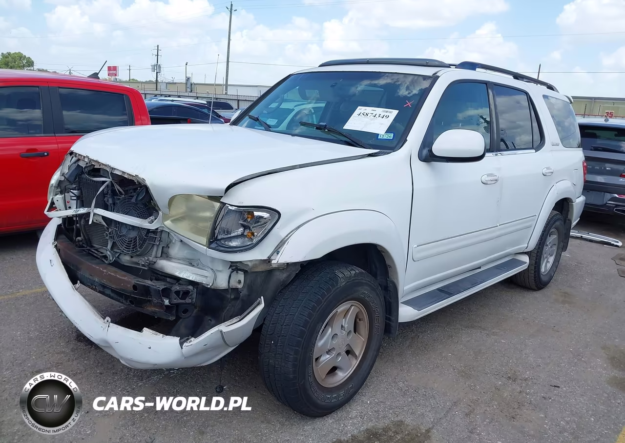 2002 Toyota Sequoia Limited V8 VIN:5TDZT38A22S103272 - 2