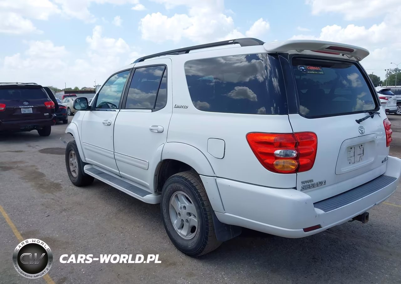 2002 Toyota Sequoia Limited V8 VIN:5TDZT38A22S103272 - 3