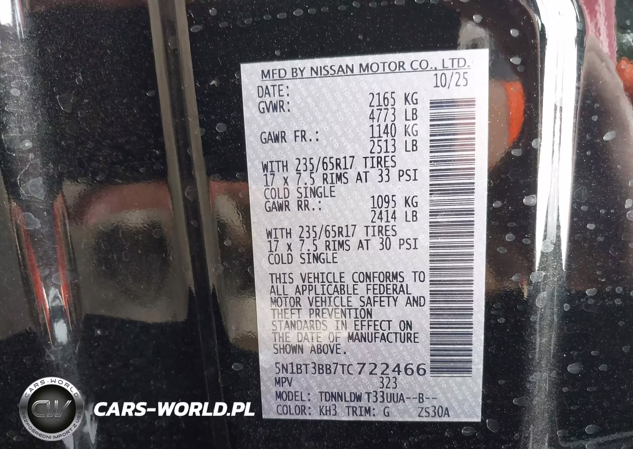 2026 Nissan Rogue Rock Creek VIN:5N1BT3BB7TC722466 - 9