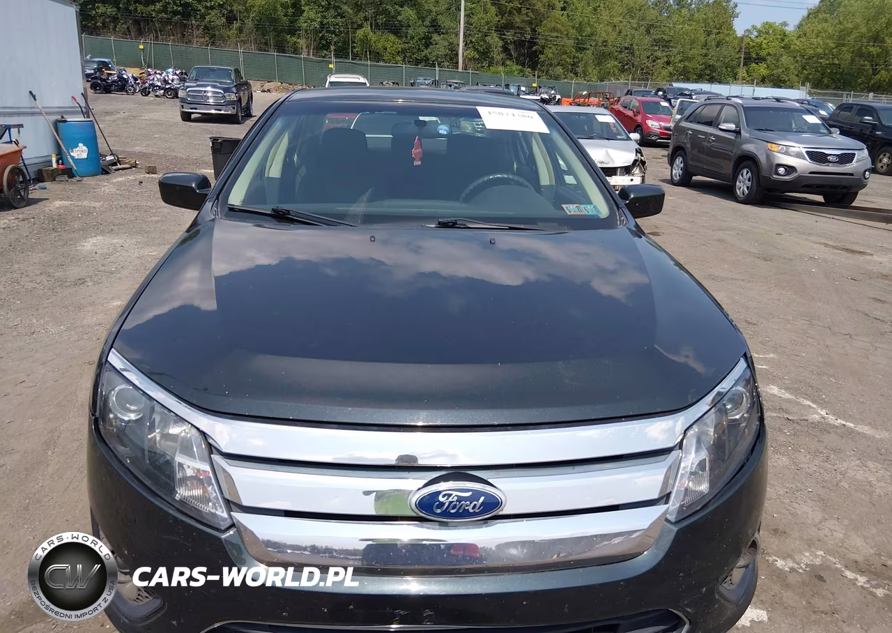2010 Ford Fusion Se VIN:3FAHP0HA1AR418389 - 12