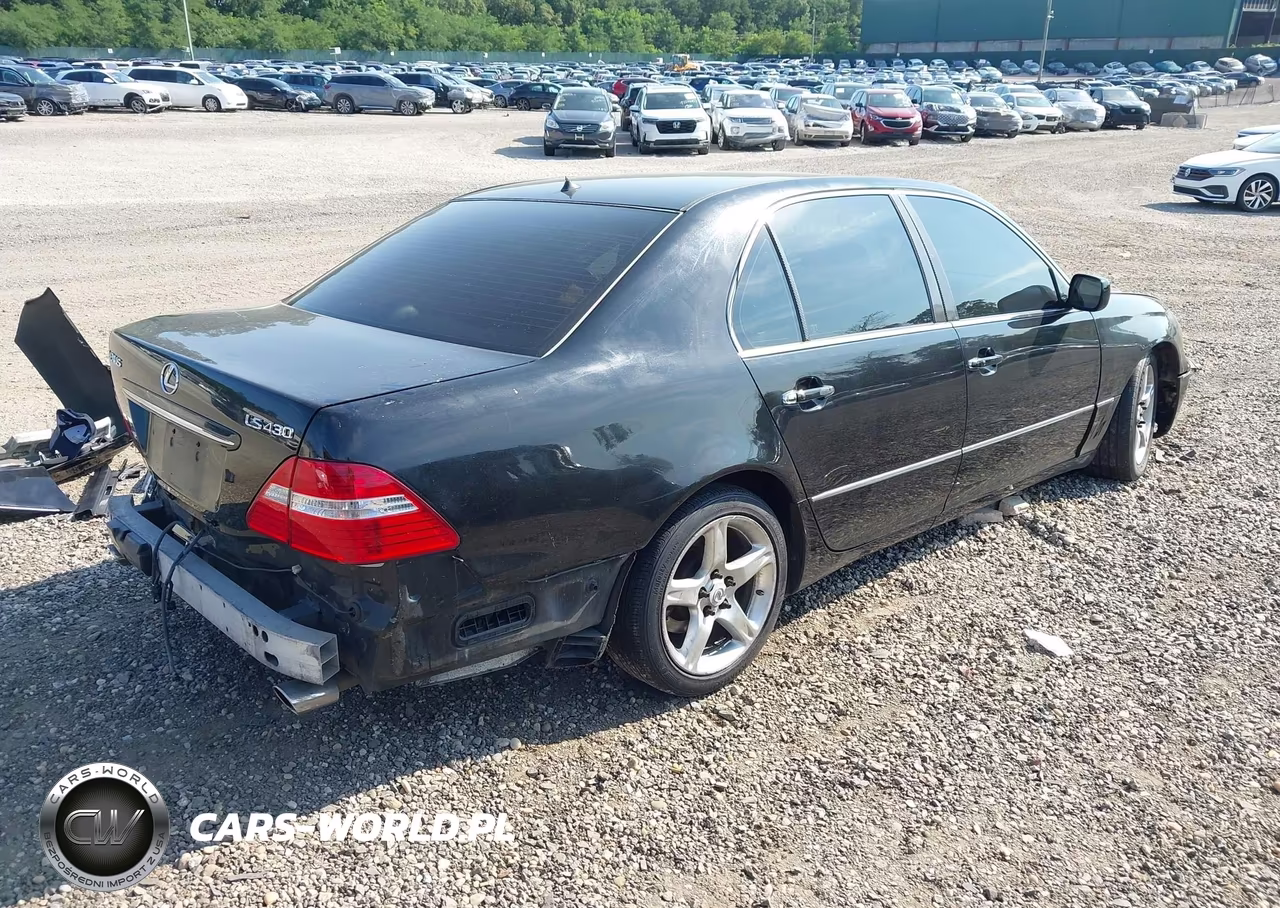 2006 Lexus Ls 430 VIN:JTHBN36F665050614 - 4
