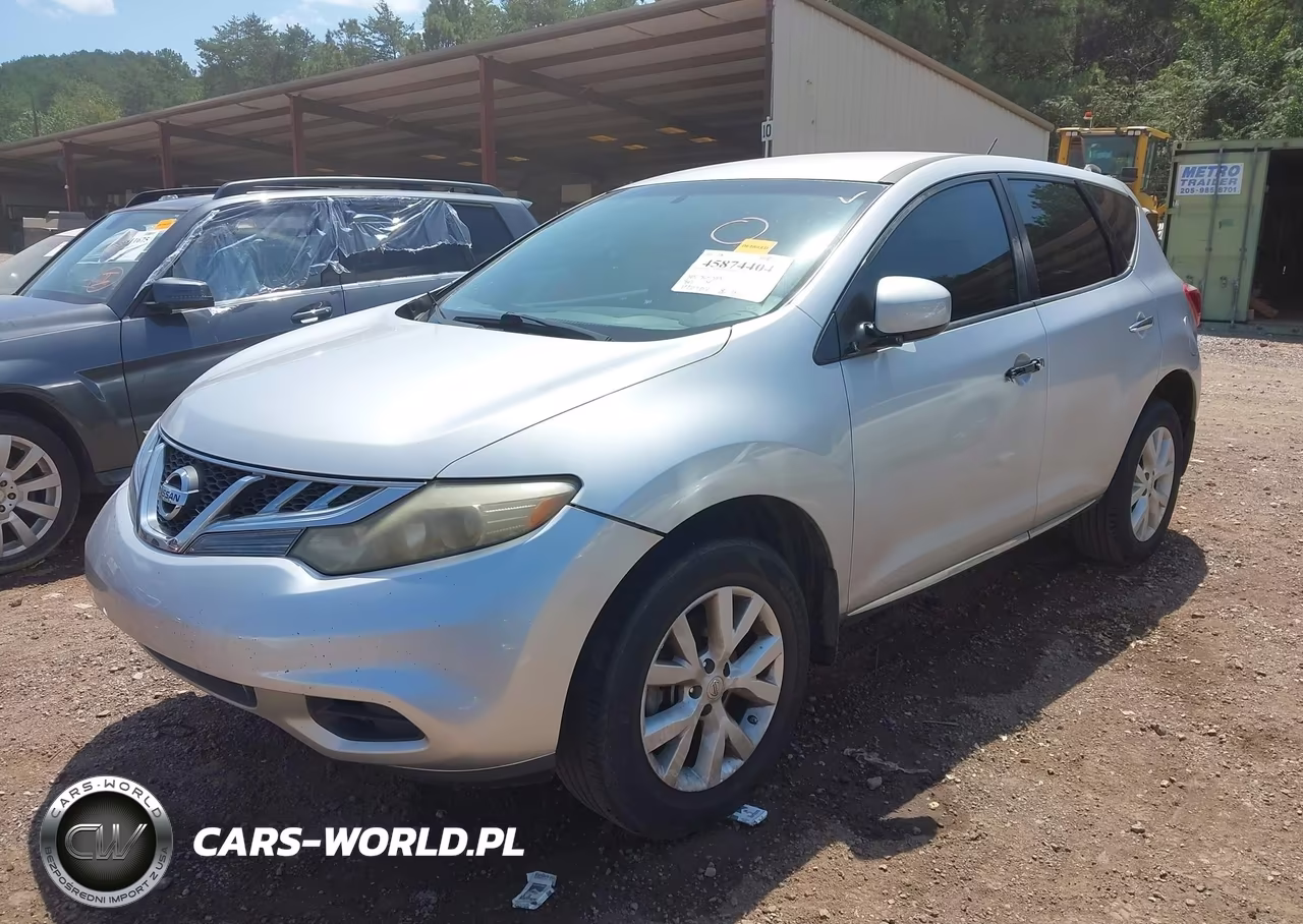 2012 Nissan Murano S VIN:JN8AZ1MU0CW100621 - 2