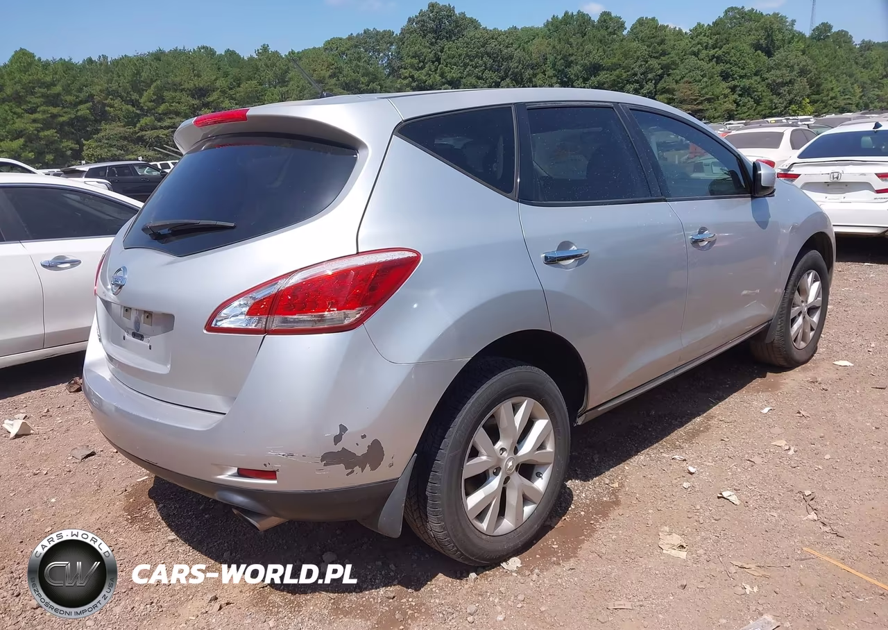 2012 Nissan Murano S VIN:JN8AZ1MU0CW100621 - 4