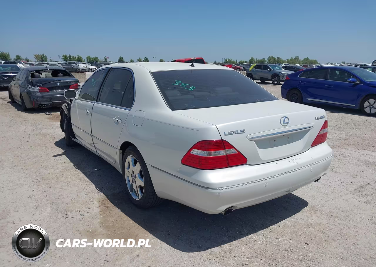 2004 Lexus Ls 430 VIN:JTHBN36F940141872 - 3