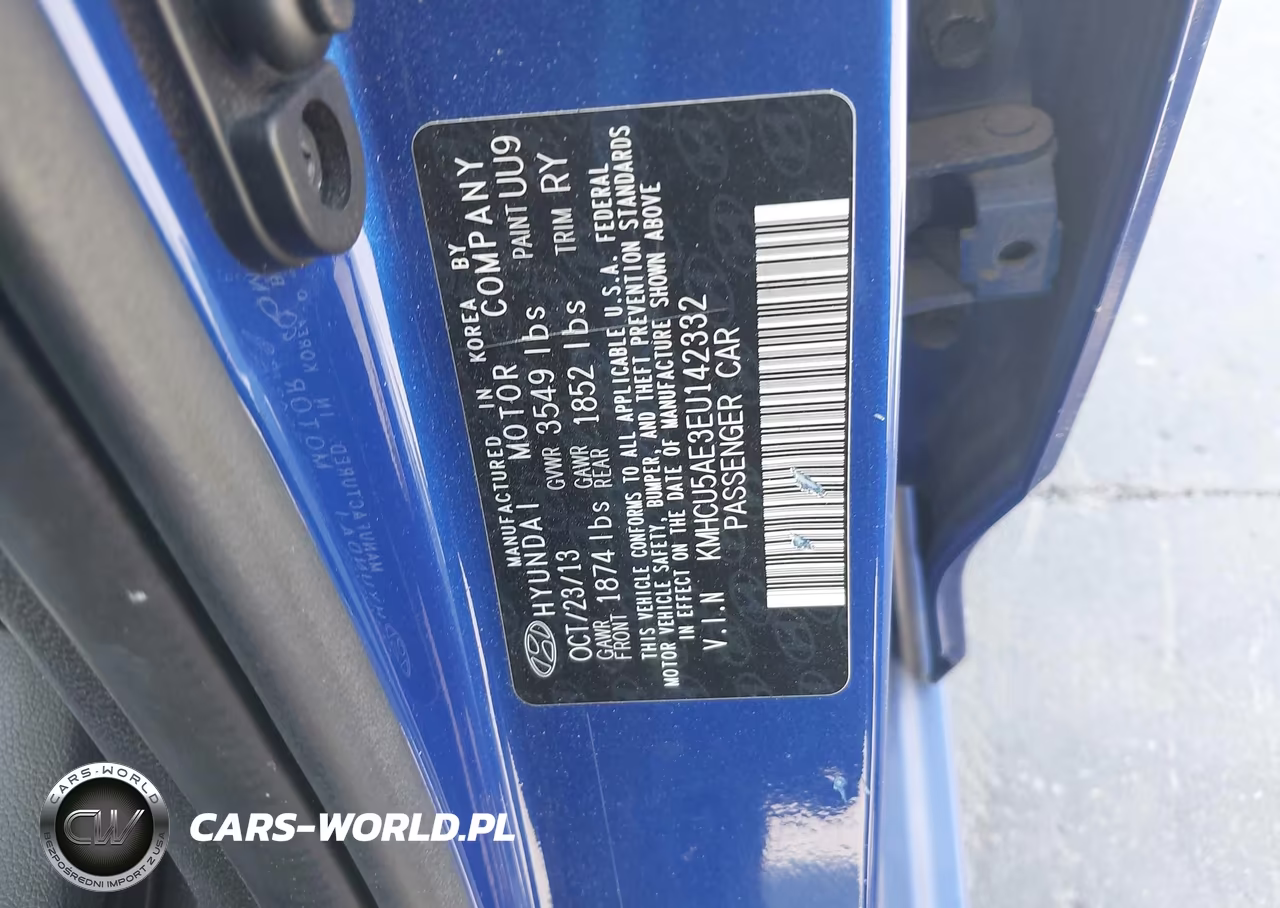 2014 Hyundai Accent Se VIN:KMHCU5AE3EU142332 - 9