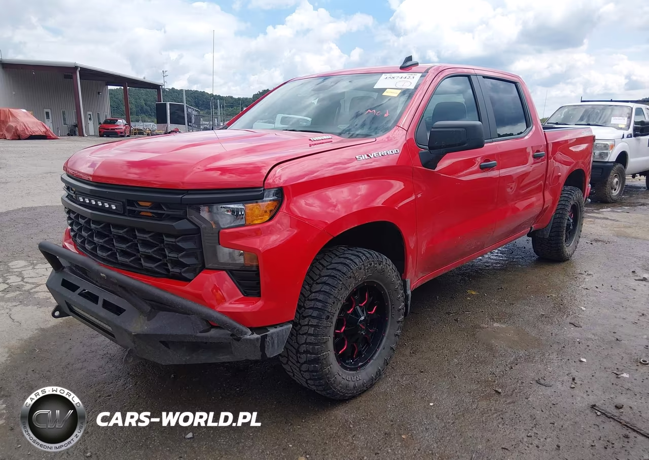 2025 Chevrolet Silverado 1500 4Wd Short Bed Custom VIN:1GCPKBEK9SZ313982 - 2