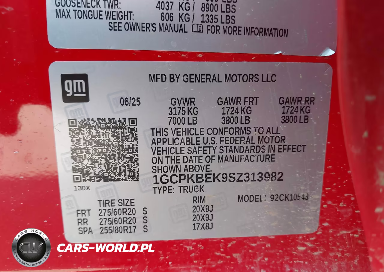 2025 Chevrolet Silverado 1500 4Wd Short Bed Custom VIN:1GCPKBEK9SZ313982 - 9