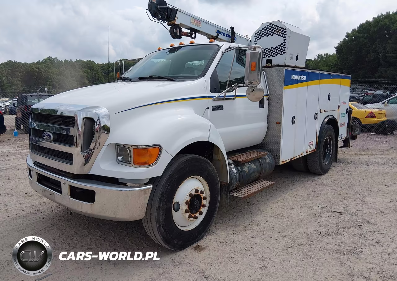 2010 Ford F-750 Xl-Xlt VIN:3FRWF7FC1AV274550 - 2