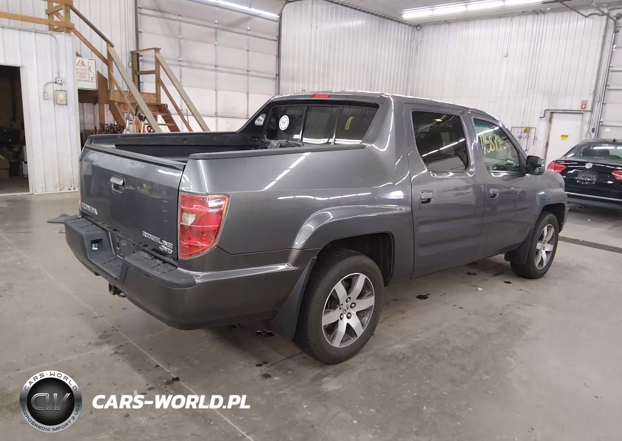 2011 Honda Ridgeline Rts VIN:5FPYK1F44BB010247 - 4