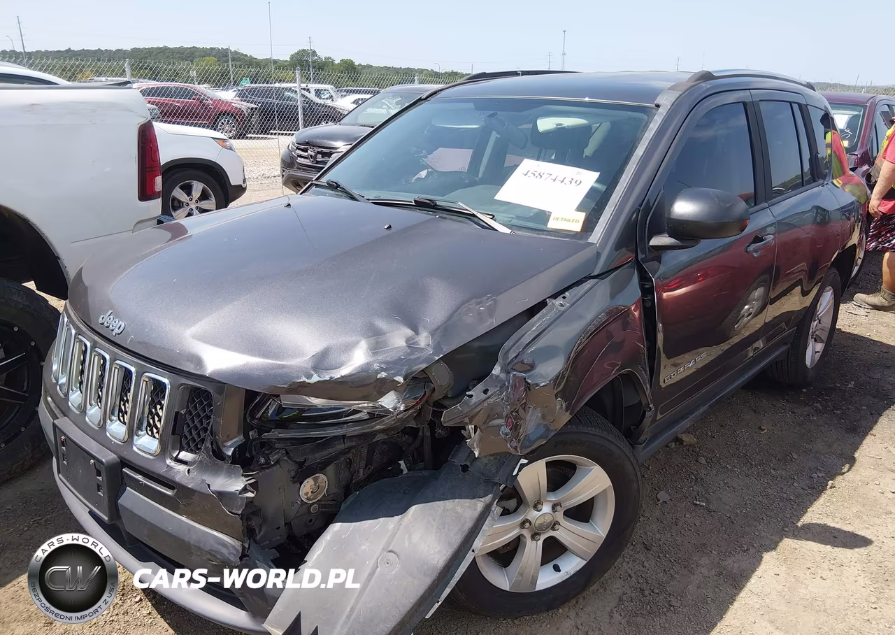 2015 Jeep Compass Sport VIN:1C4NJDBB2FD225708 - 2